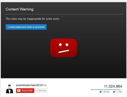 Justin Timberlake Tunnel Vision video