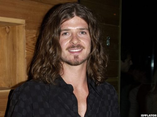 robin thicke long hair