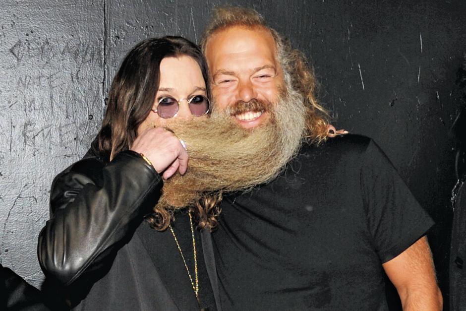 Ozzy Osbourne and Rick Rubin