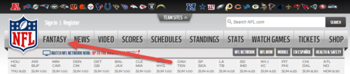 NFL Fantasy Football Homepage