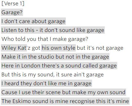 Wiley Wot U Call It lyrics