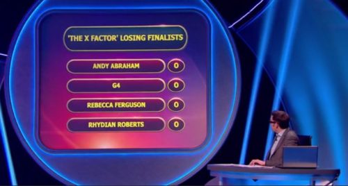 Rebecca Ferguson - Pointless answer