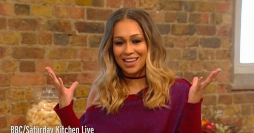 Rebecca Ferguson Saturday Kitchen Live
