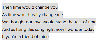 I met a little girl lyrics