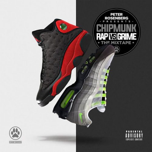 Chipmunk - Rap v Grime mixtape cover