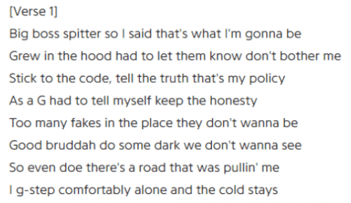 Novelist Gangster lyrics