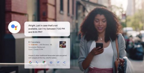 Google Duplex ad #1