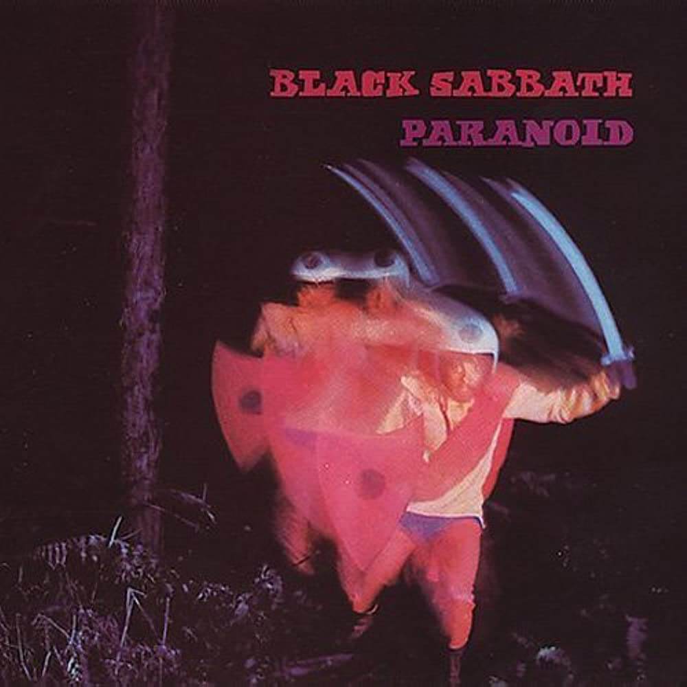 black sabbath paranoid album cover